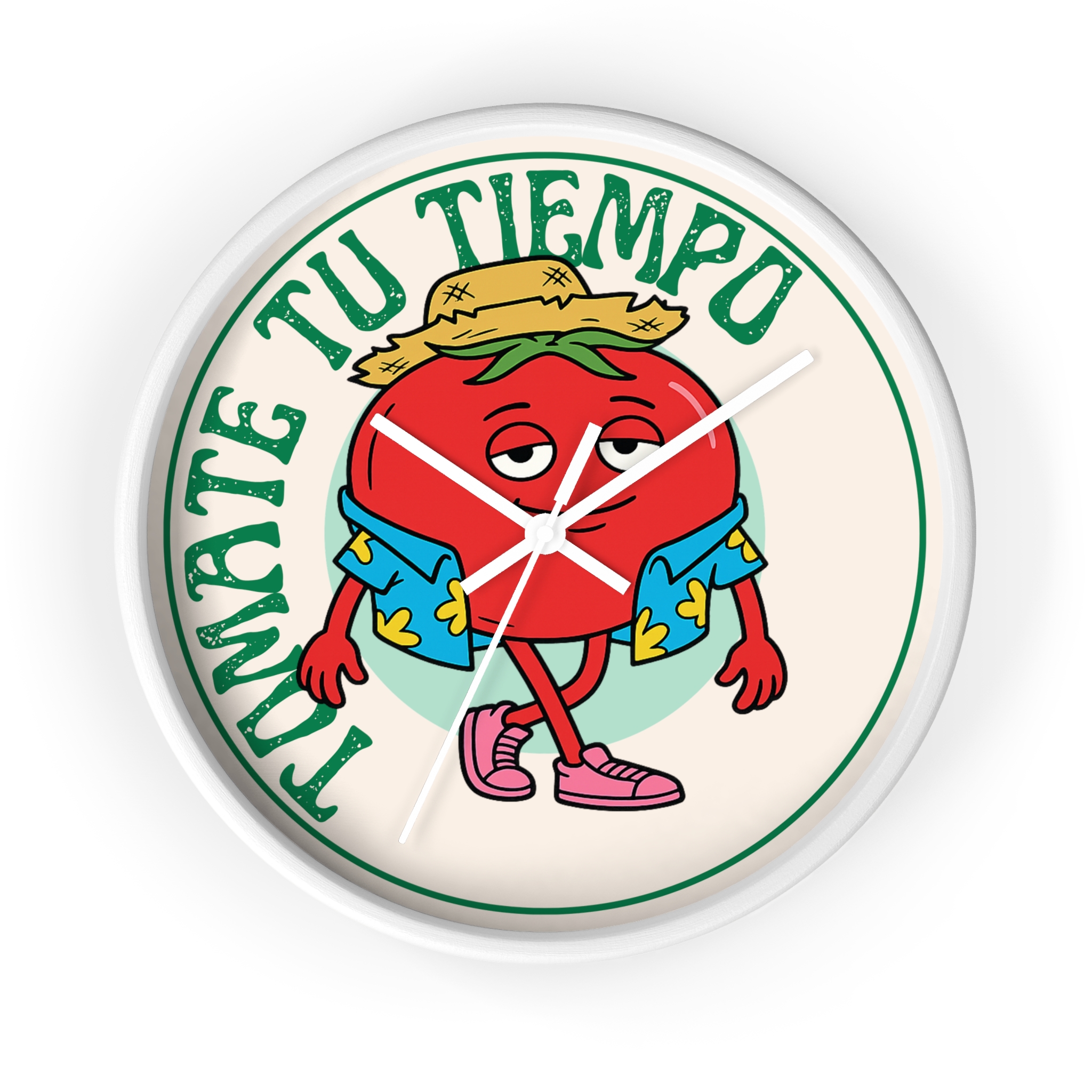 Tomate Tu Tiempo (Wall Clock) variant