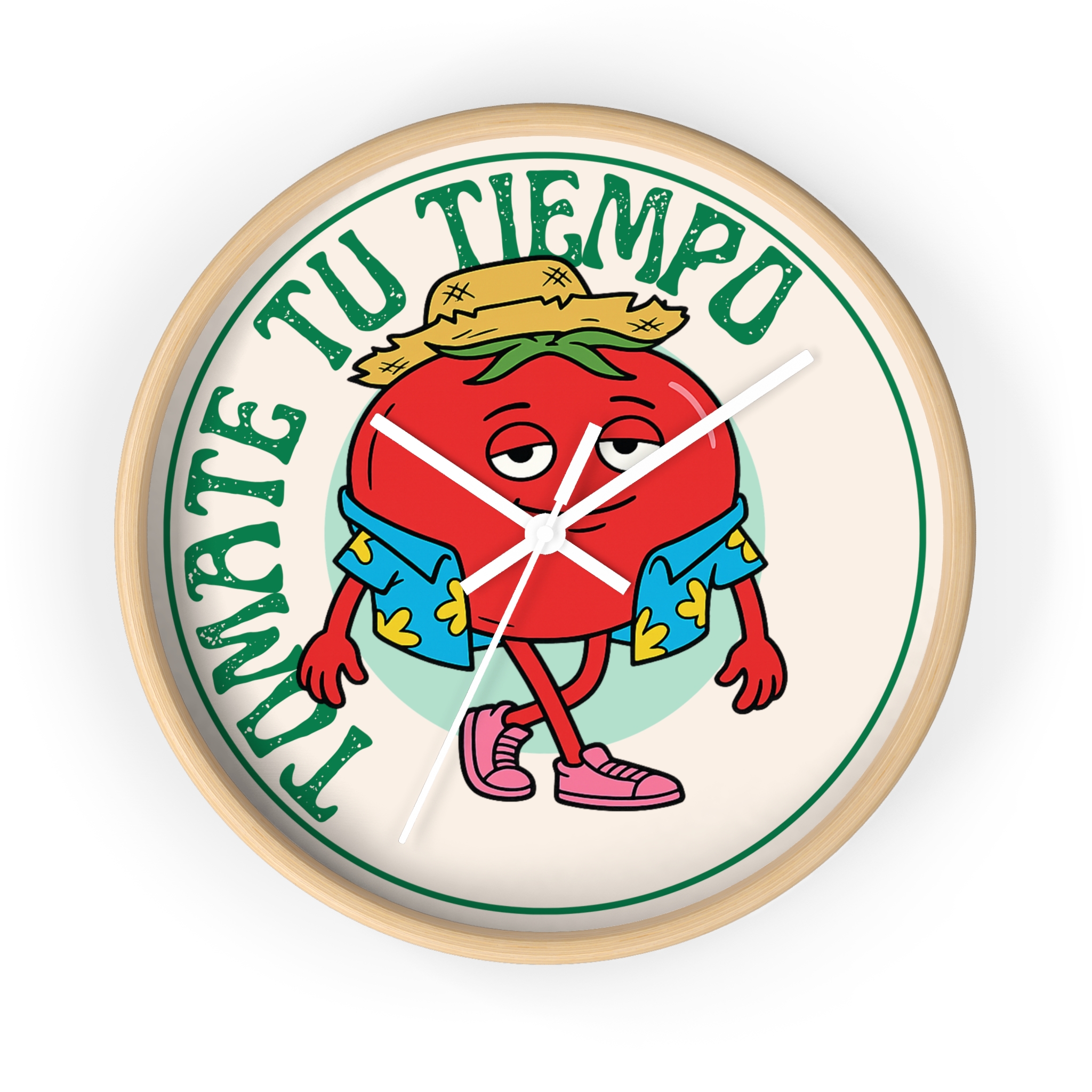 Tomate Tu Tiempo (Wall Clock) variant
